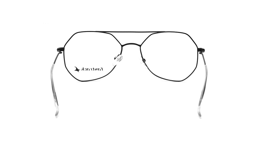 Black Aviator Rimmed Eyeglasses