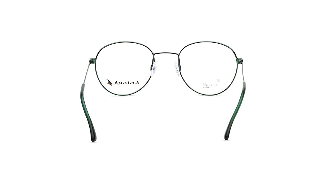 Green Round Rimmed Eyeglasses