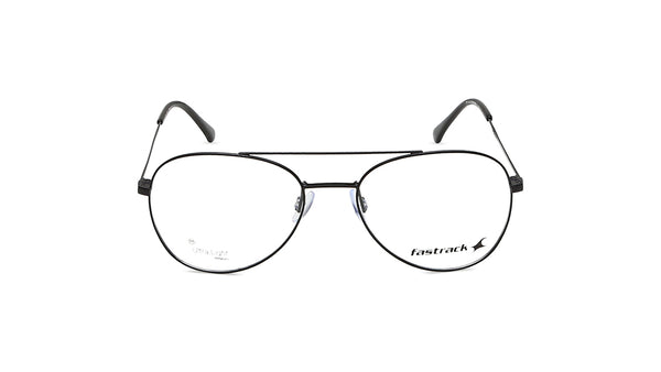 Black Aviator Rimmed Eyeglasses