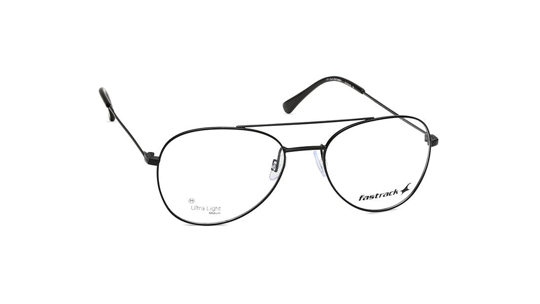 Black Aviator Rimmed Eyeglasses