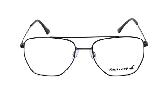 Black Navigator Rimmed Eyeglasses