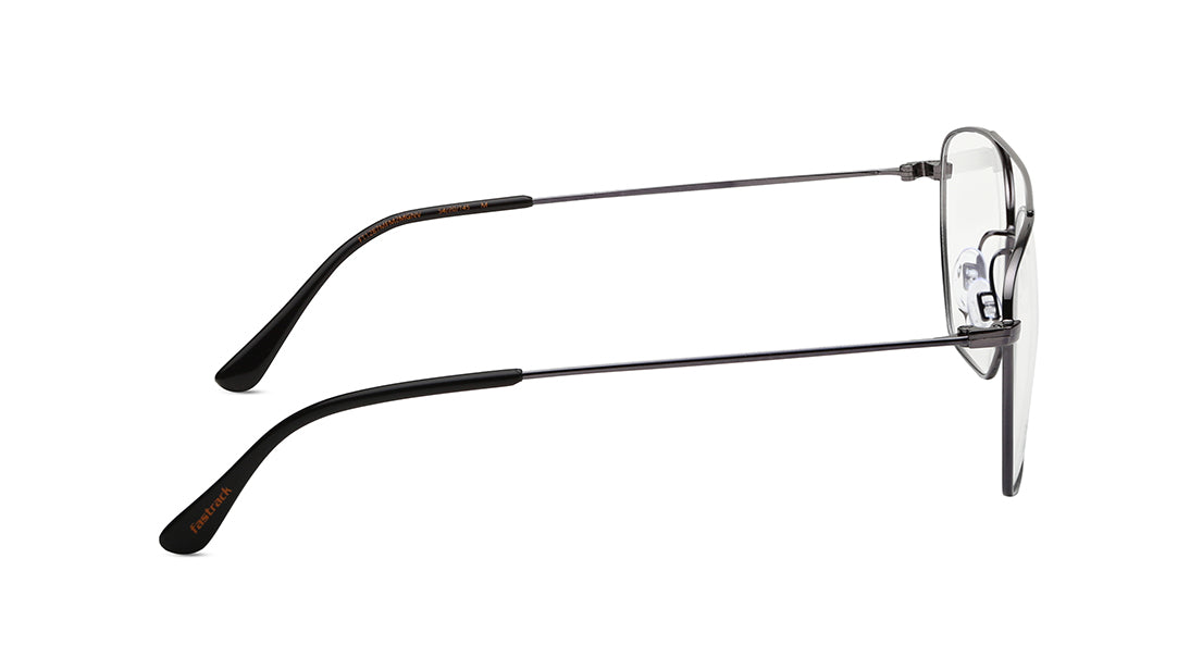 Dark Gun Navigator Rimmed Eyeglasses