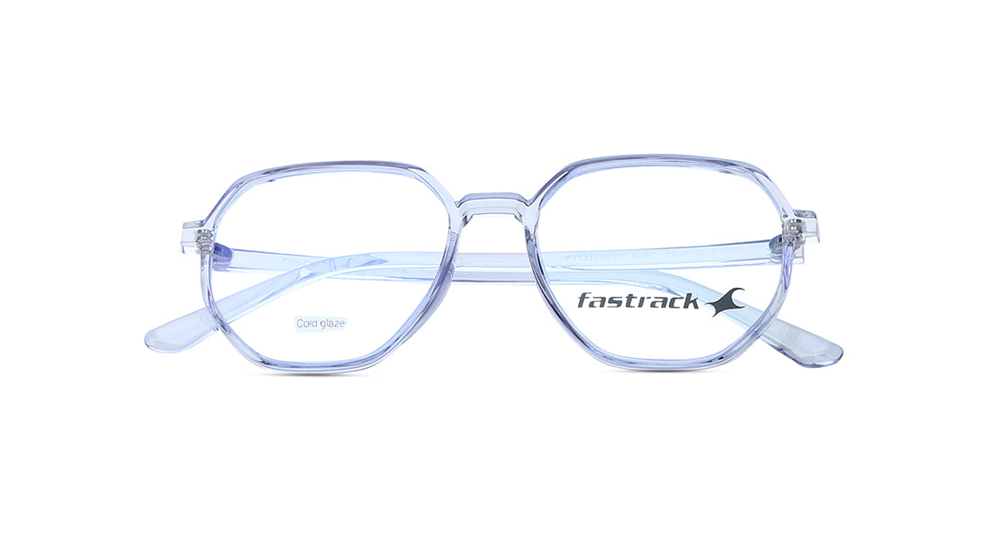 Light Blue Bugeye Rimmed Eyeglasses