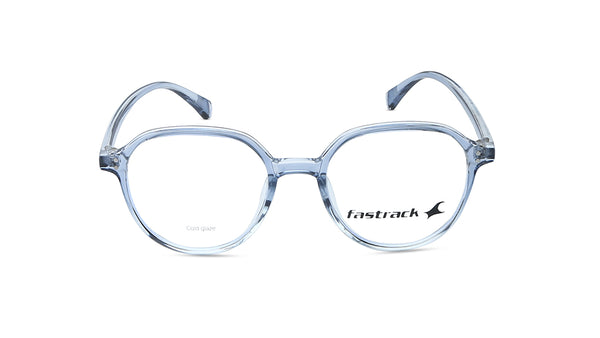 Blue Round Rimmed Eyeglasses