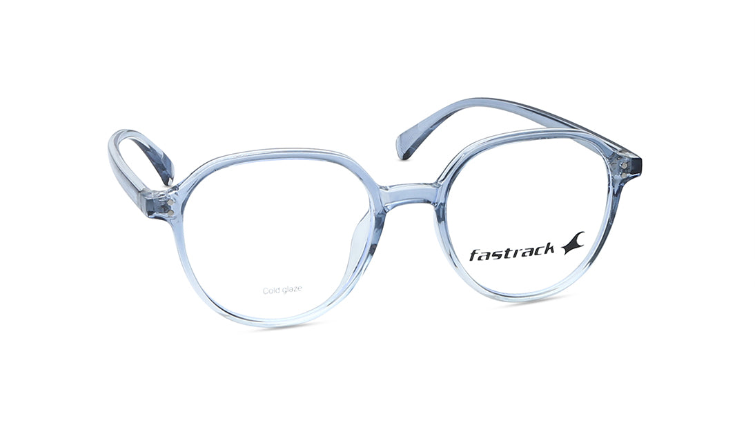 Blue Round Rimmed Eyeglasses