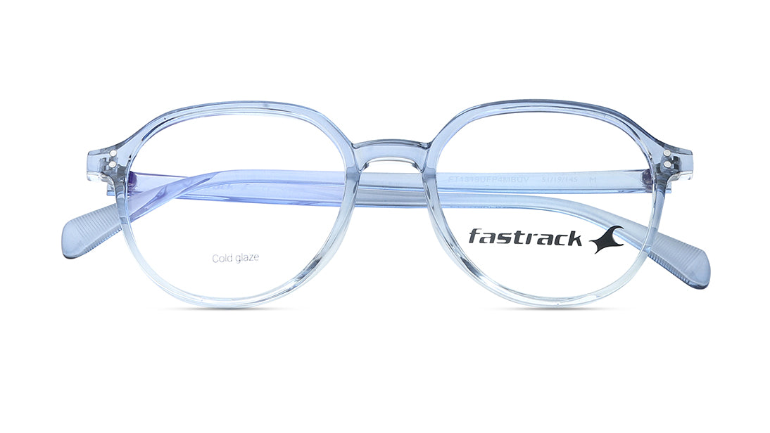 Blue Round Rimmed Eyeglasses