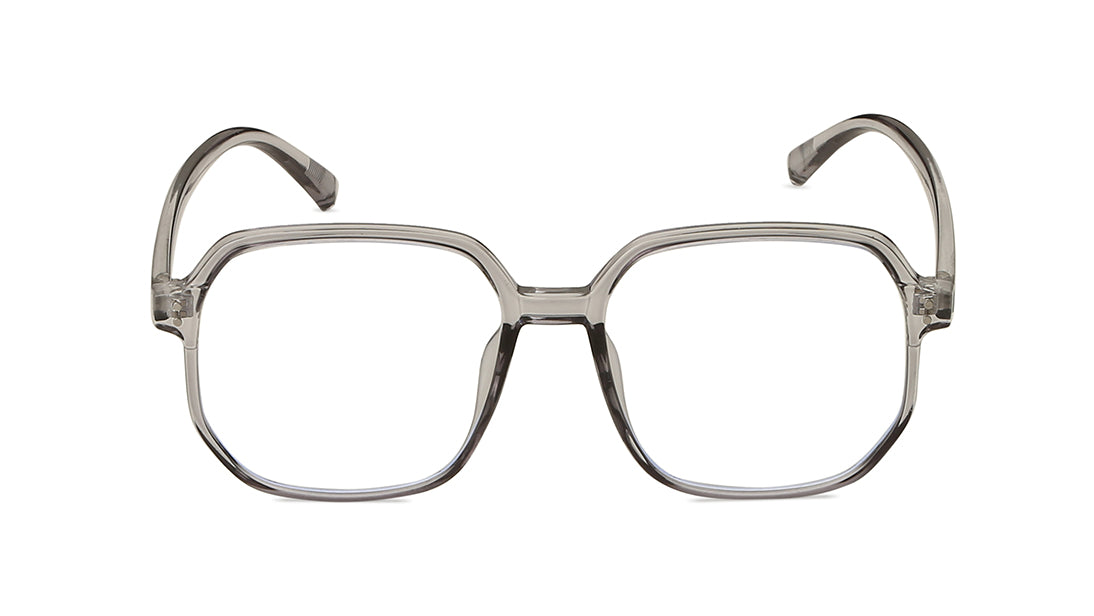 Grey Bugeye Rimmed Eyeglasses