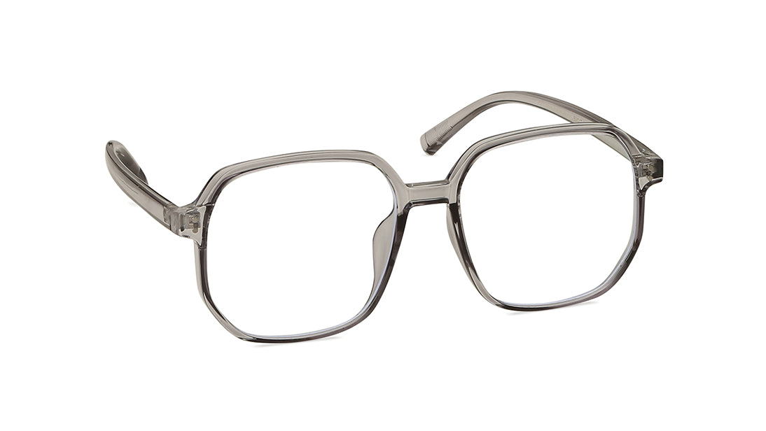 Grey Bugeye Rimmed Eyeglasses