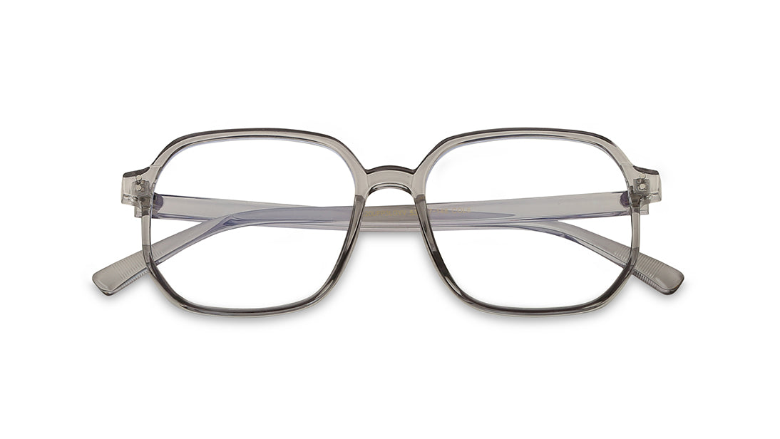 Grey Bugeye Rimmed Eyeglasses