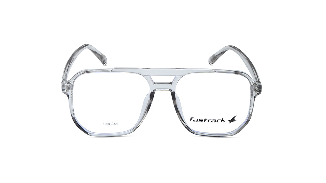 Grey Navigator Rimmed Eyeglasses