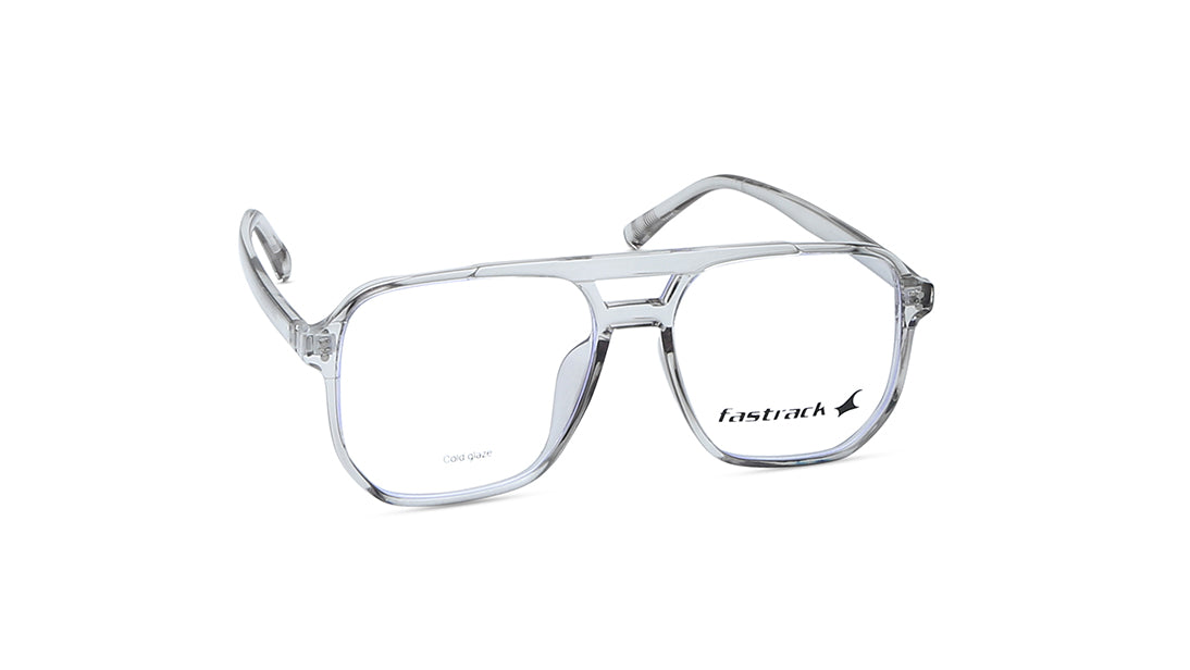 Grey Navigator Rimmed Eyeglasses