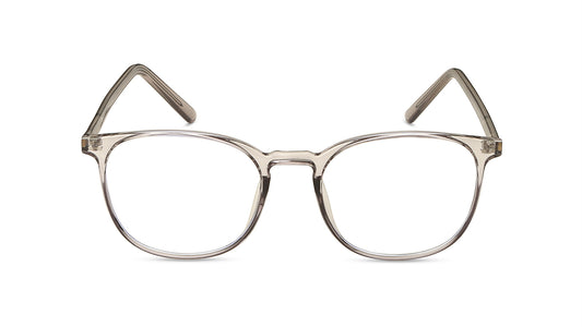 Grey Square Rimmed Eyeglasses