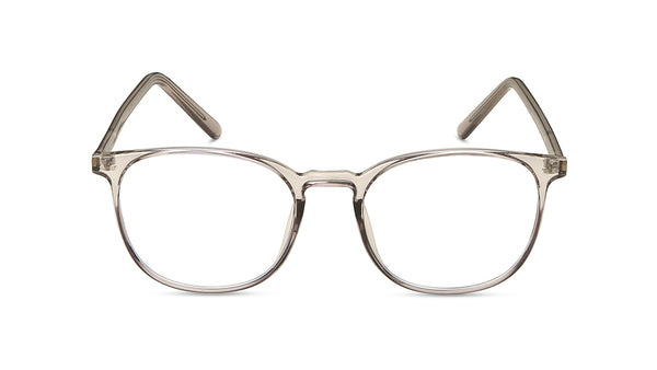 Grey Square Rimmed Eyeglasses