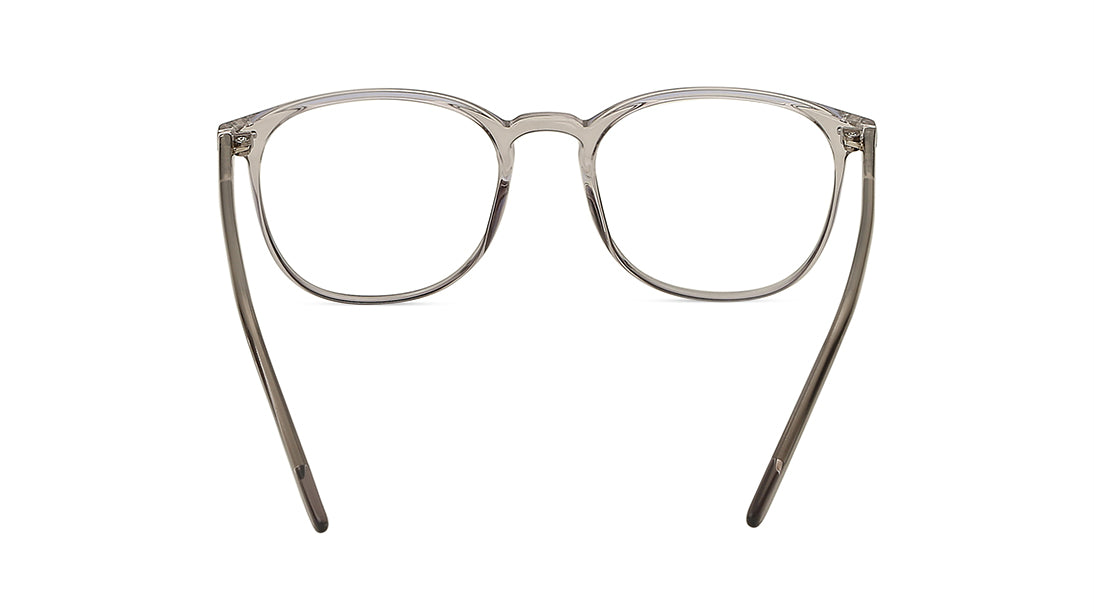 Grey Square Rimmed Eyeglasses