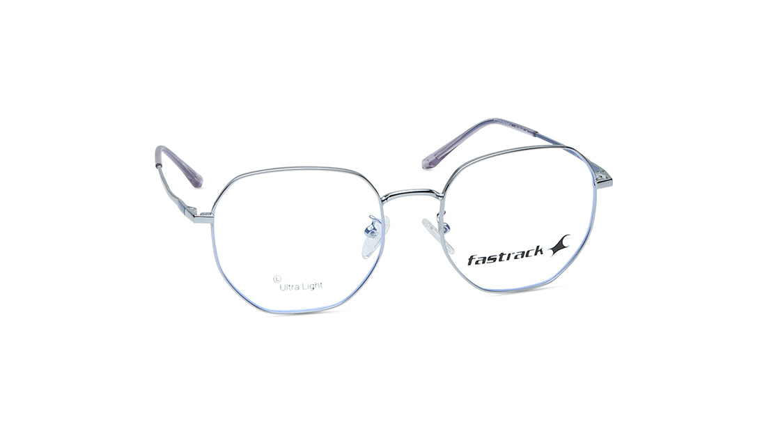 Silver Square Rimmed Eyeglasses