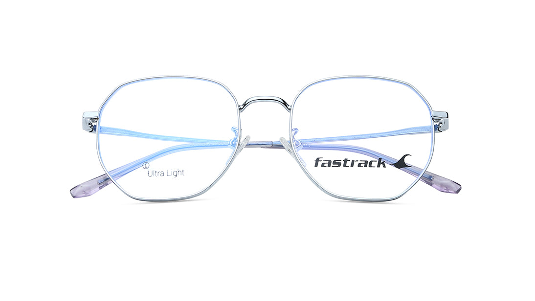 Silver Square Rimmed Eyeglasses