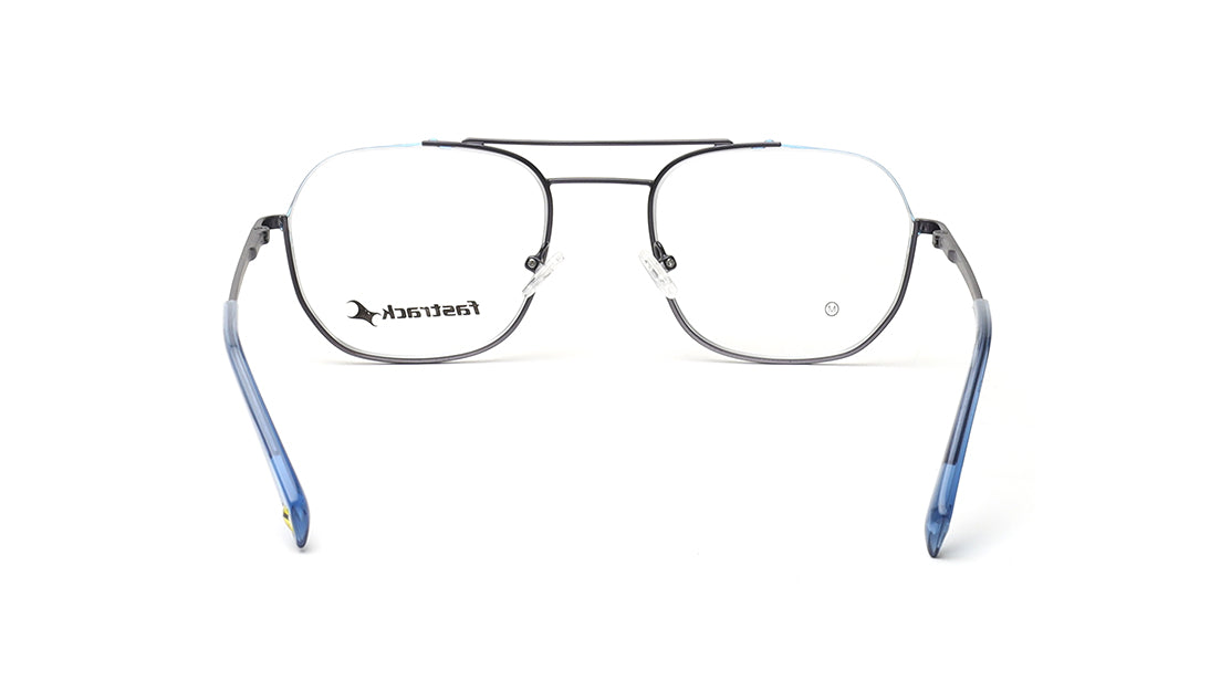 Grey Navigator Rimmed Eyeglasses