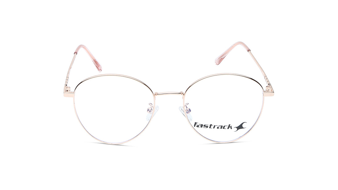 Gold Round Rimmed Eyeglasses