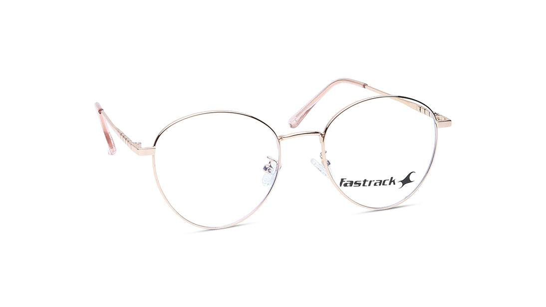 Gold Round Rimmed Eyeglasses