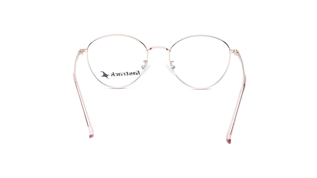 Gold Round Rimmed Eyeglasses