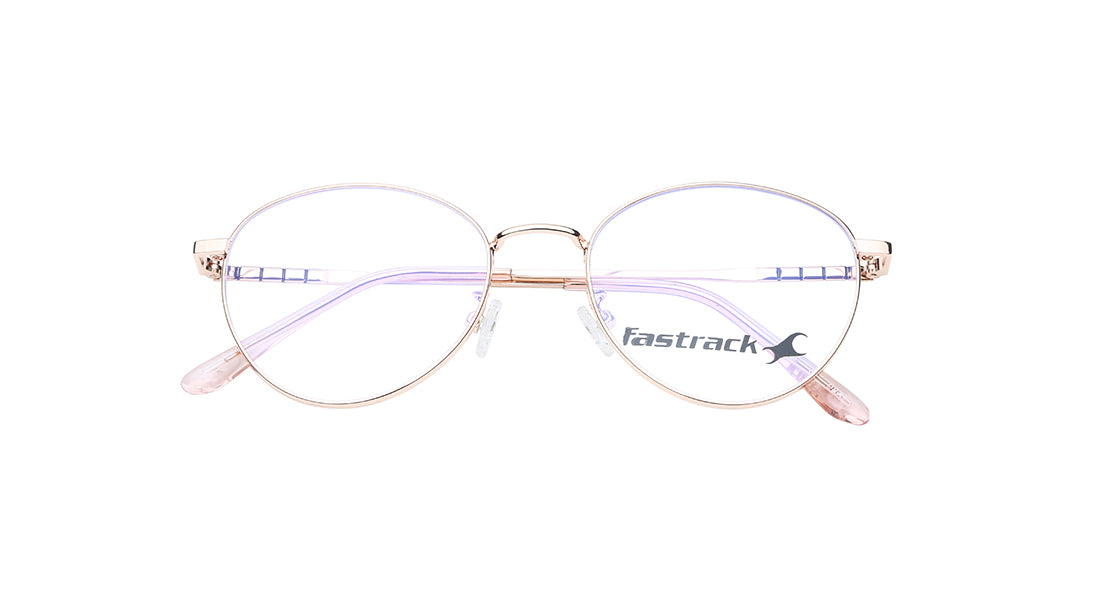 Gold Round Rimmed Eyeglasses