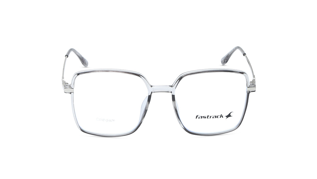 Grey Square Rimmed Eyeglasses