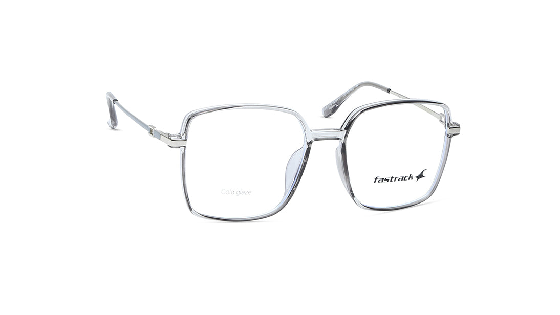 Grey Square Rimmed Eyeglasses