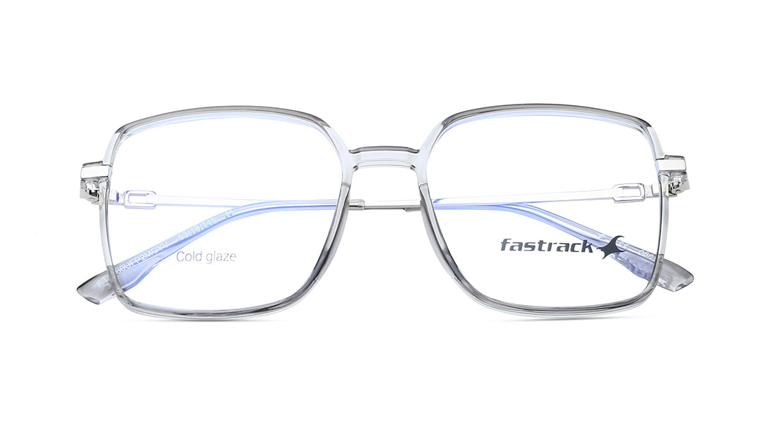 Grey Square Rimmed Eyeglasses