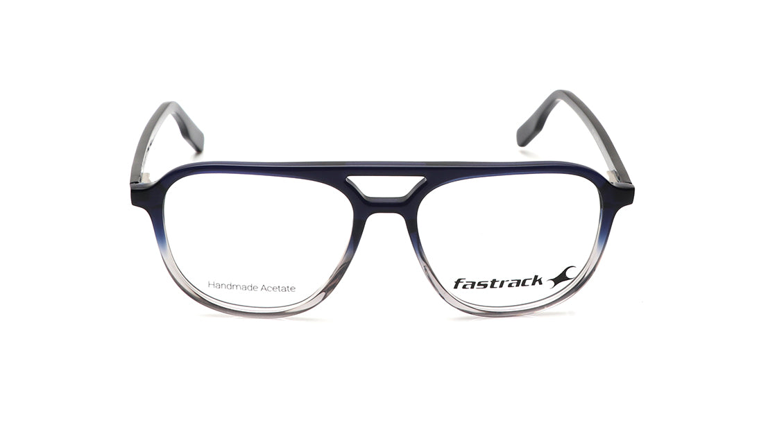 Blue Aviator Rimmed Eyeglasses