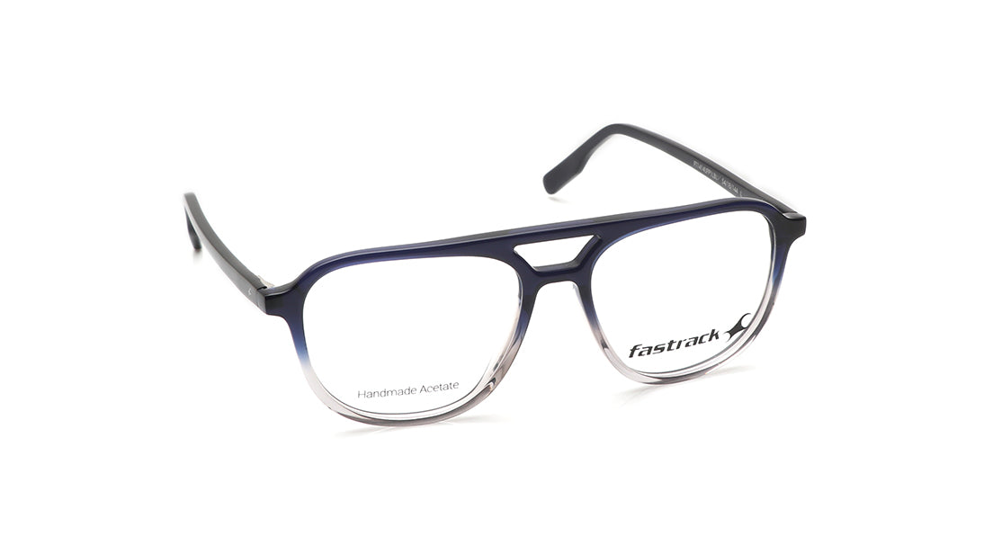 Blue Aviator Rimmed Eyeglasses