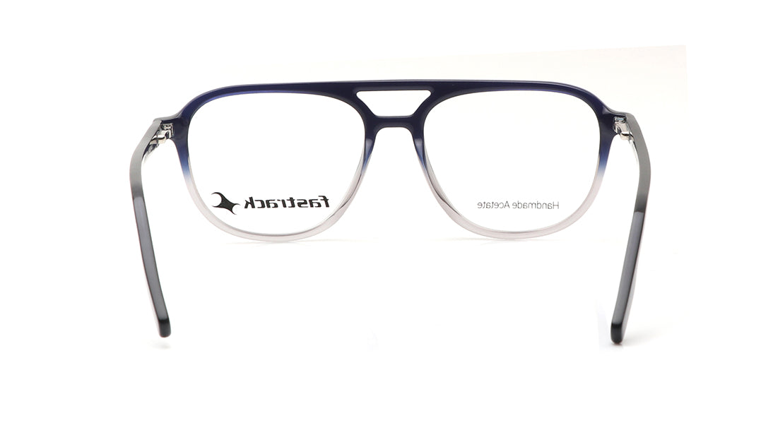 Blue Aviator Rimmed Eyeglasses