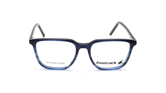 Blue Square Rimmed Eyeglasses