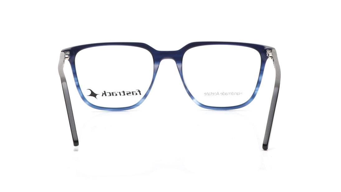 Blue Square Rimmed Eyeglasses