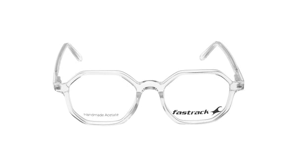 Transparent Hexagon Rimmed Eyeglasses