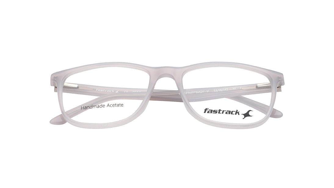 Grey Square Rimmed Eyeglasses