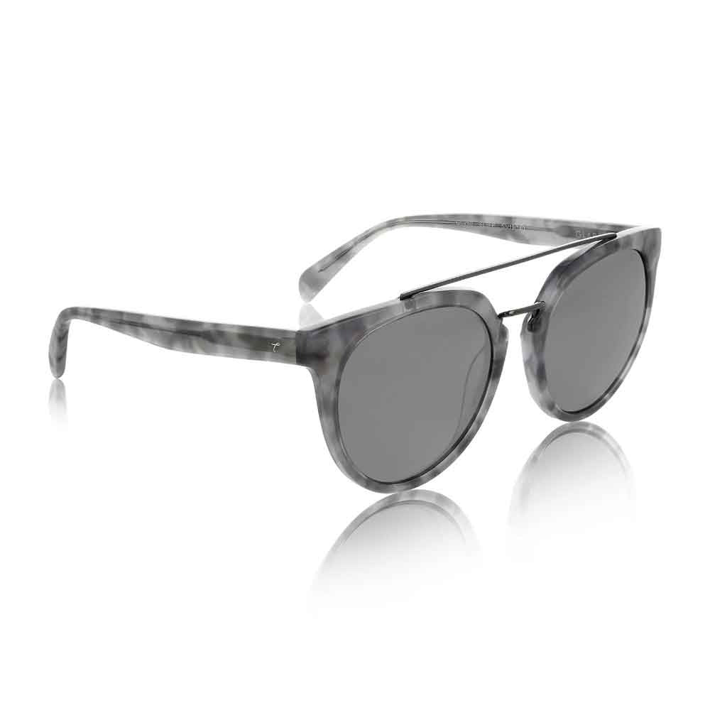 Grey Round Women Sunglasses