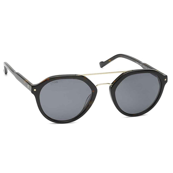 Brown Round Men Sunglasses