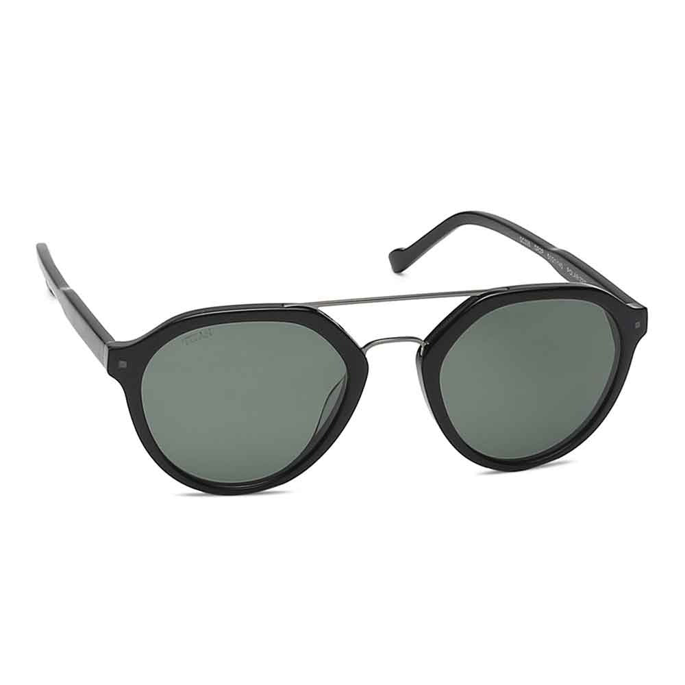 Black Round Men Sunglasses