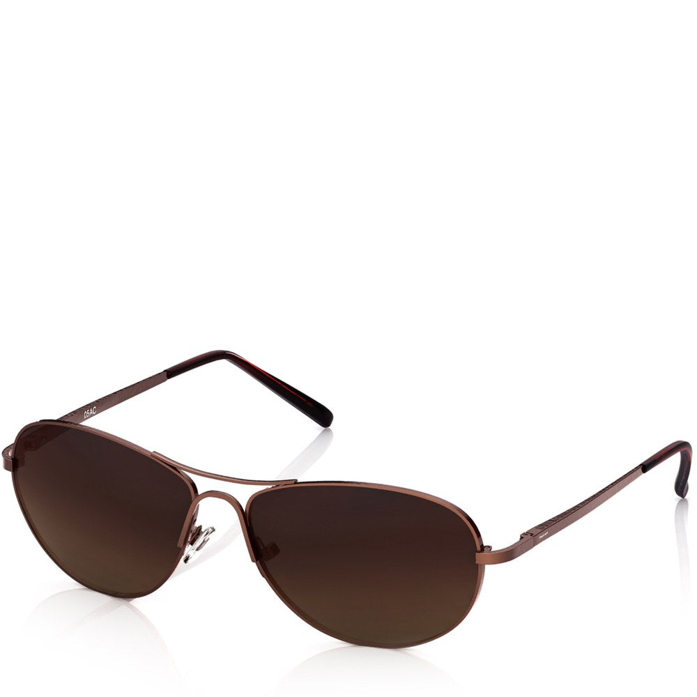 Brown Aviator Men Sunglasses