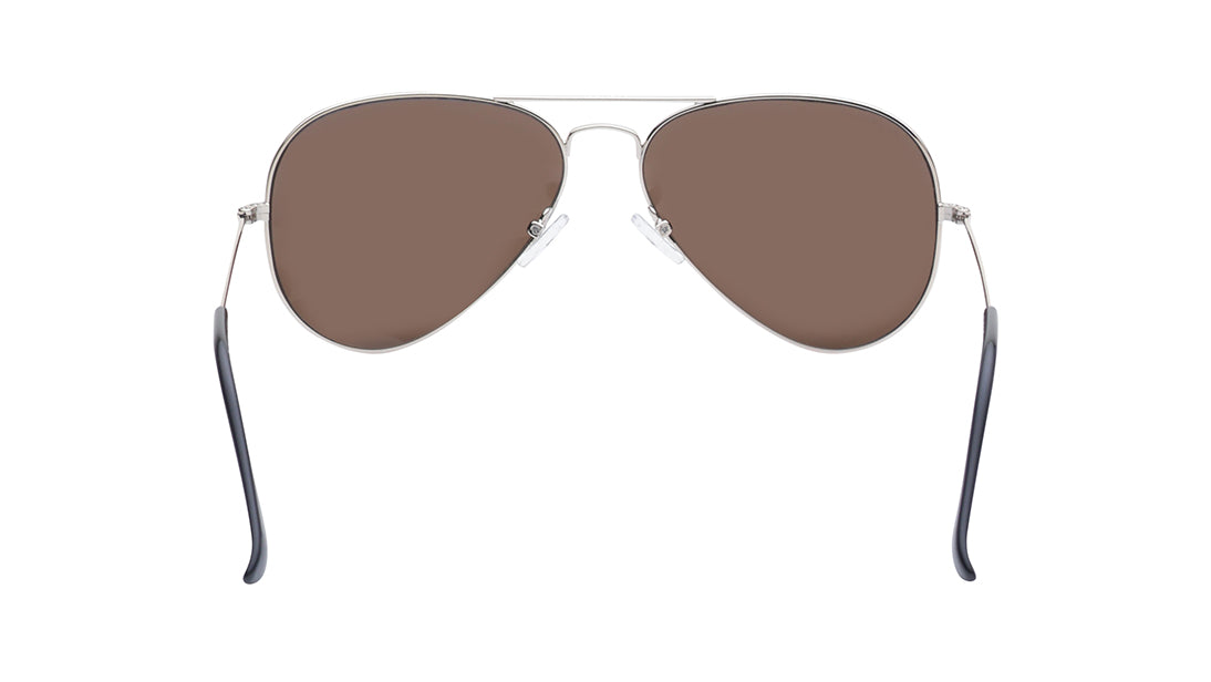 Brown Aviator Sunglasses for Men