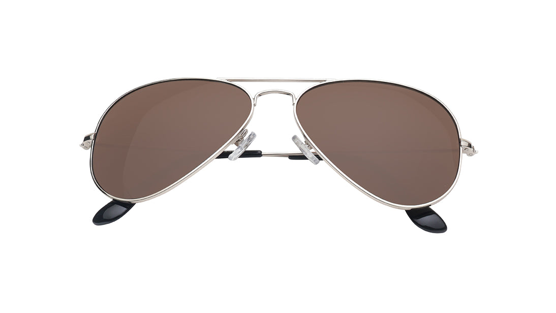 Brown Aviator Sunglasses for Men