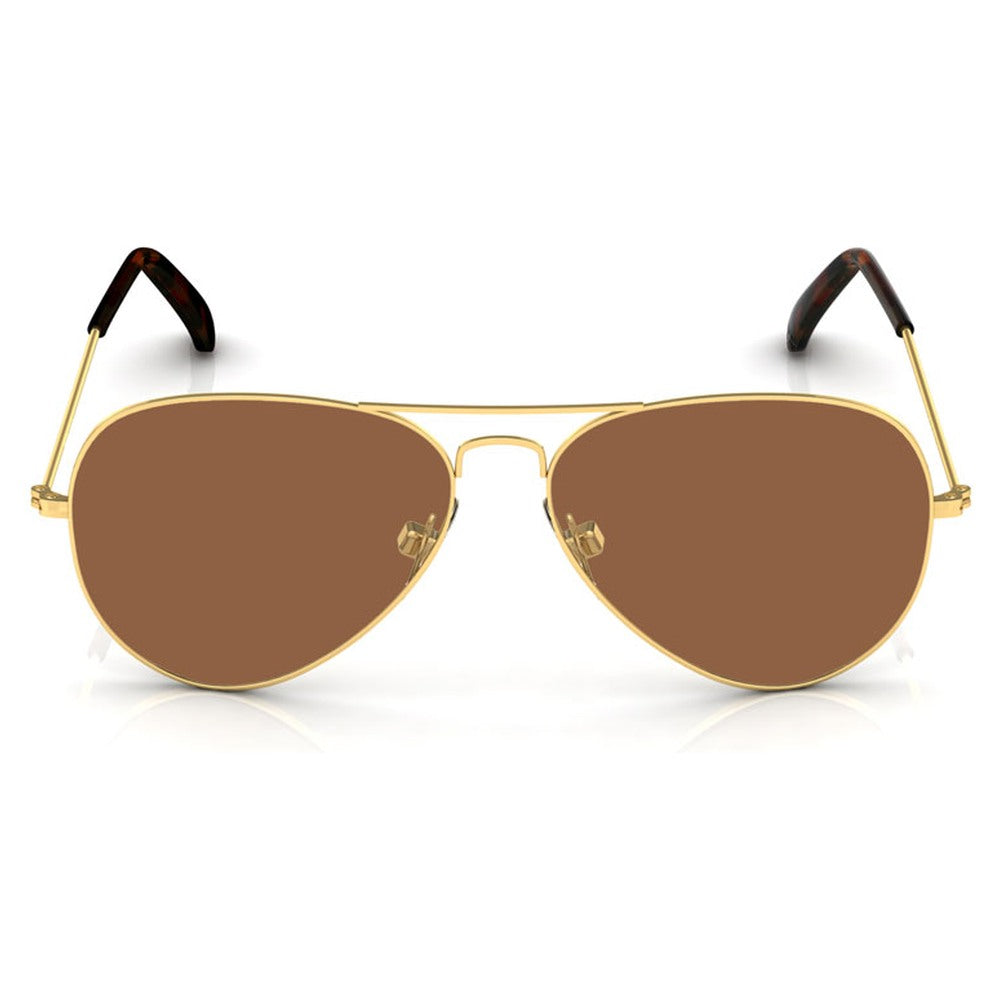 Yellow Aviator Men Sunglasses