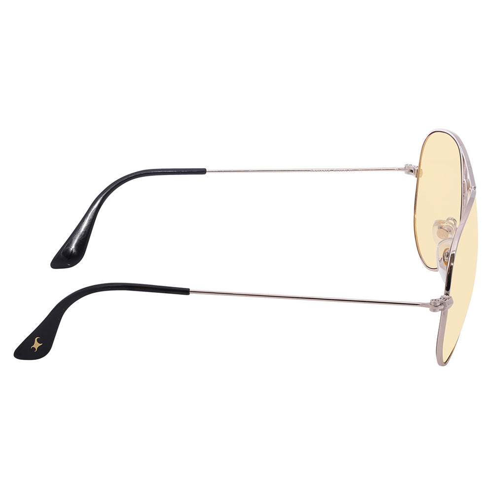 Gold Aviator Men Sunglasses