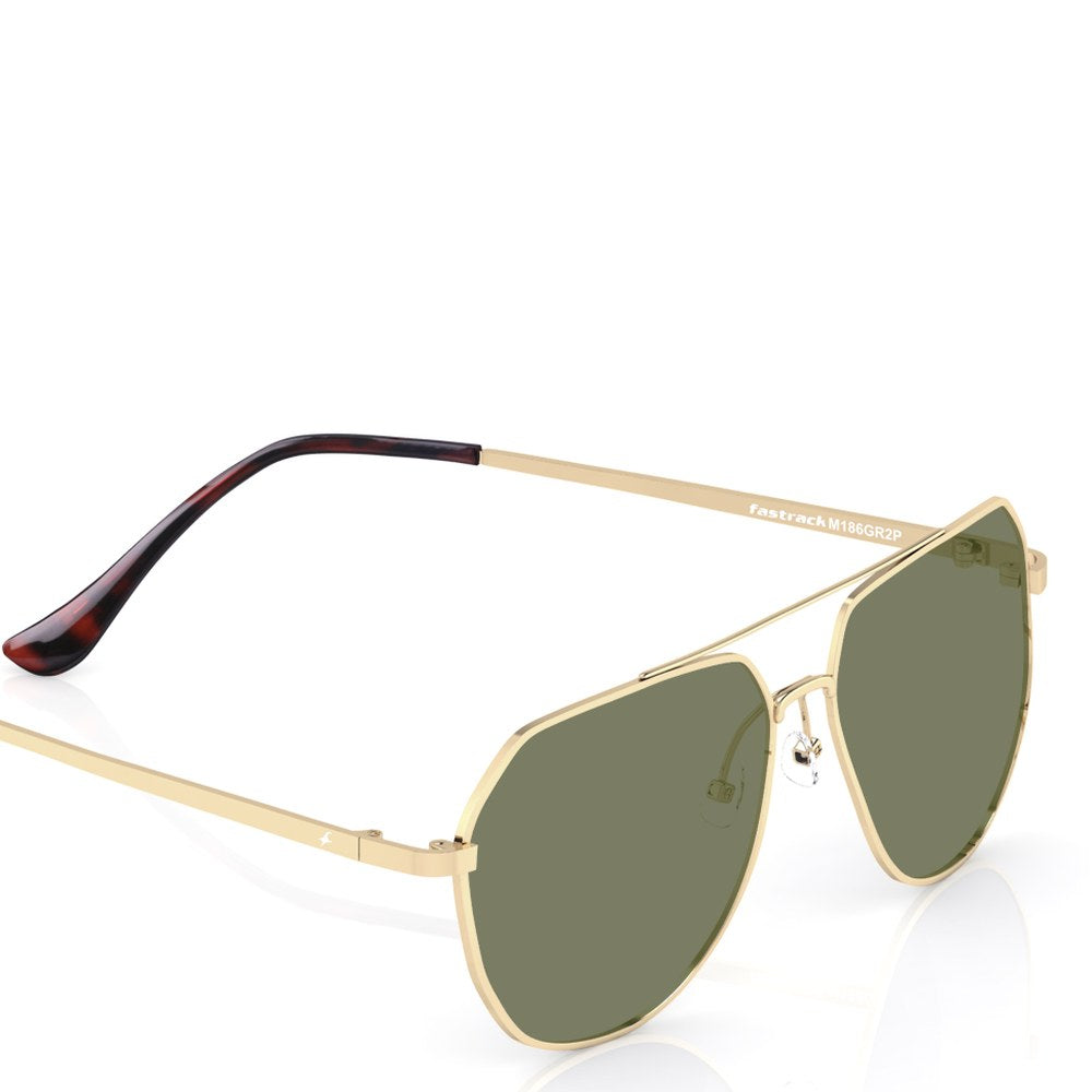 Yellow Aviator Men Sunglasses