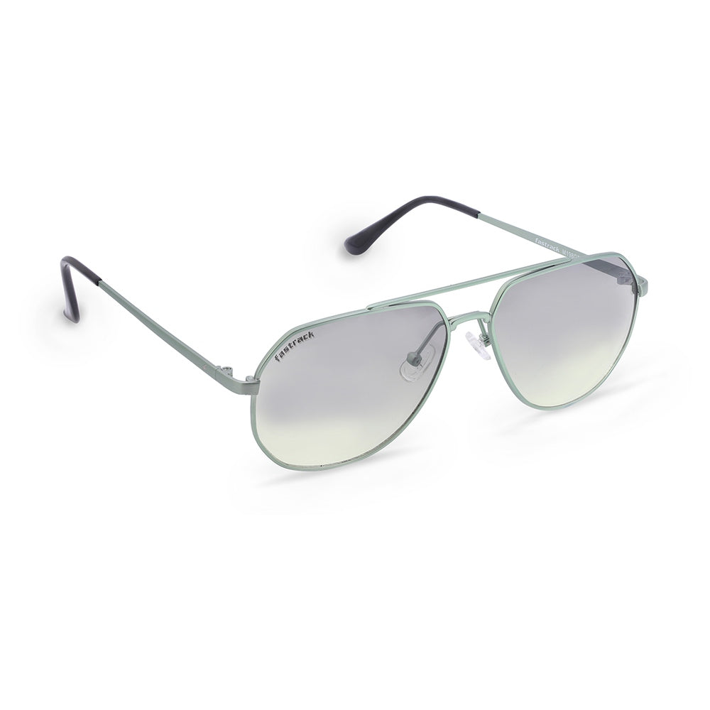 Green Aviator Men Sunglasses