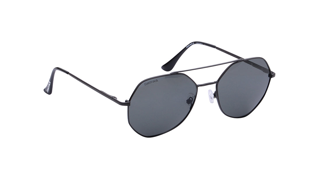 Green Geometric Sunglasses for Men