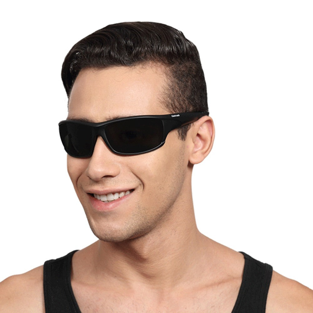 Black Sporty Men Sunglasses