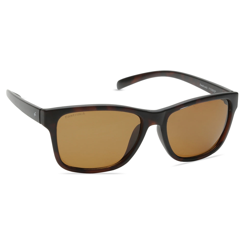 Brown Square Men Sunglasses