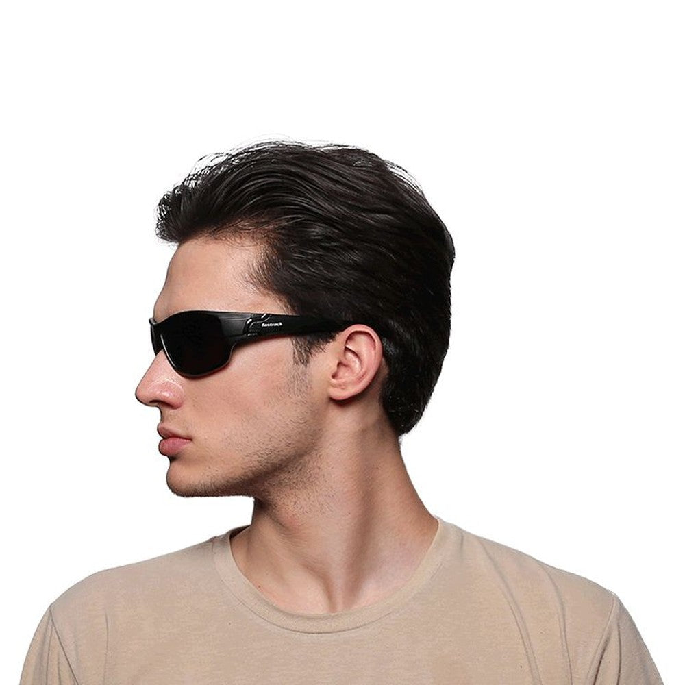 Black Sporty Men Sunglasses