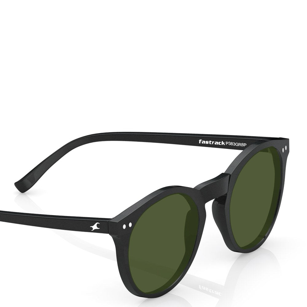 Black Round Men Sunglasses